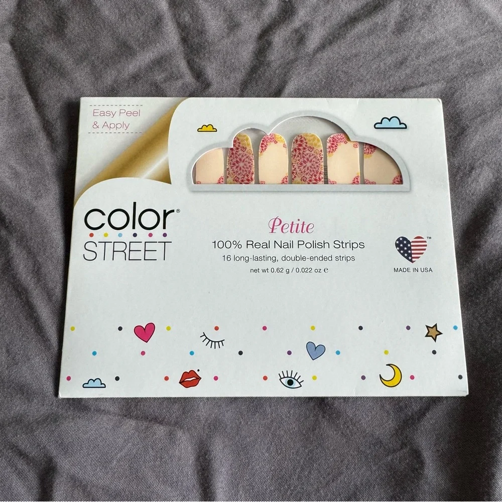 *Retired* Color Street: What in Carnation? (Petite) | Floral Spring Pink Yellow - Picture 3 of 10